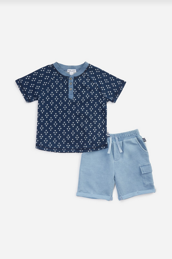 Splendid Boys Marine Henley Set 38