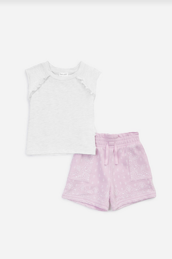 Splendid Girls Bandana Short Set 703