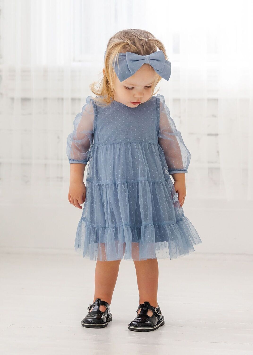 Isobella &amp; Chloe Girls Tiana Empire Dress 522*
