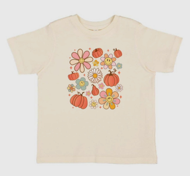Sweet Wink Pumpkin Daisy Doodle S/S T-Shirt