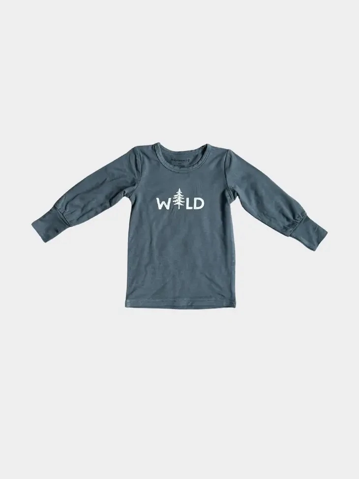 Babysprouts Boys Wild/Blue L/S Tee T02*