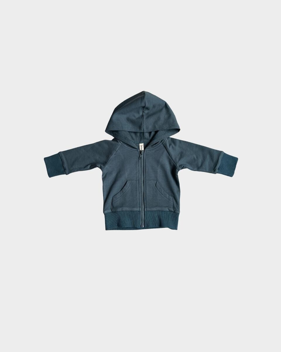 Babysprouts Boys Dark Slate Hooded Jacket J06*