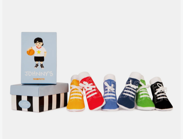 Trumpette Everyday Johnny&#39;s Socks 0-12M*