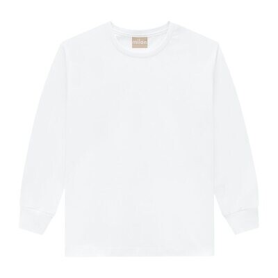 Milon Boys White T-Shirt 677E*