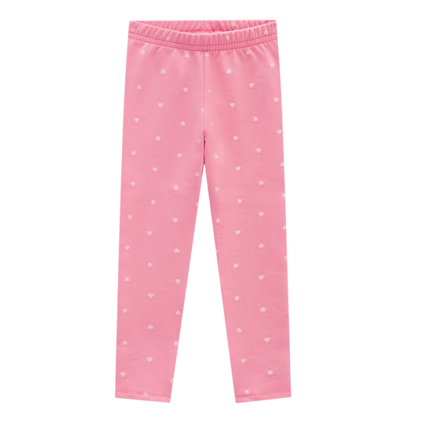Milon Girls Pink Hearts Leggings 407E*