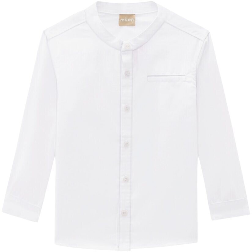 Milon Boys White Cotton Shirt 726*