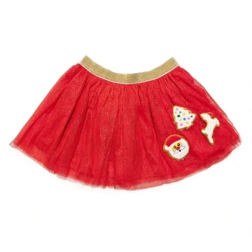 Sweet Wink Christmas Patch Tutu*