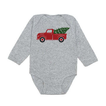 Sweet Wink Christmas Tree Truck L/S Bodysuit*