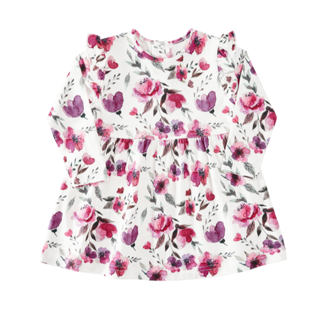 Coccoli Girls Flowers Cotton Modal Dress 502*