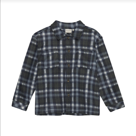 Minymo Boys Dark Navy L/S Shirt 326*