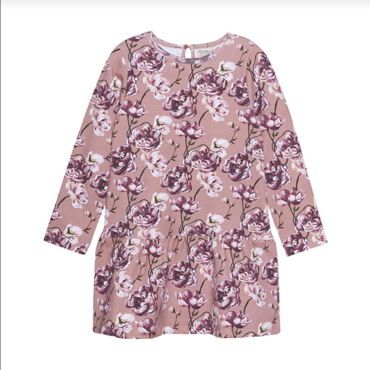 Minymo Girls Ash Rose L/S  Dress 221*