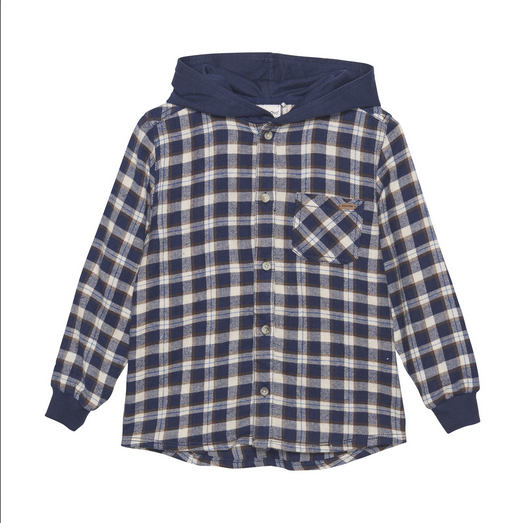 Minymo Boys Parisian Night Check Shirt 208*