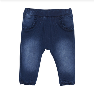 Minymo Baby Girls Parisian Night Denim Pants 288*