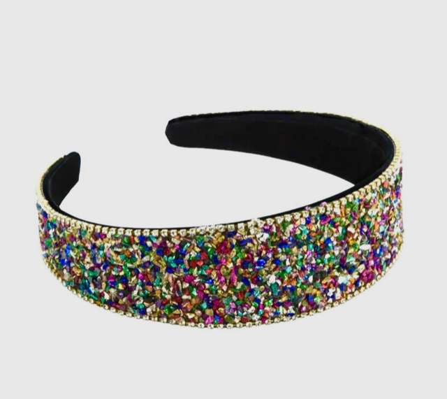 Mavi Bandz Multi Crystal Couture Rhinestone Headband*