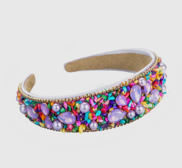 Mavi Bandz Confetti Couture Rhinestone Headband*