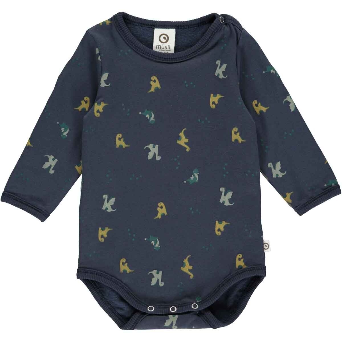 Musli Baby Boys Dragon L/S Bodysuit &amp; Pant 800