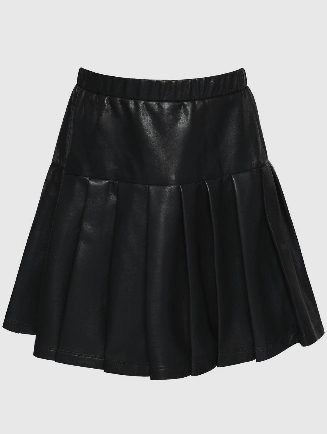 Hannah Banana Girls Black Faux Leather Skirt 134*