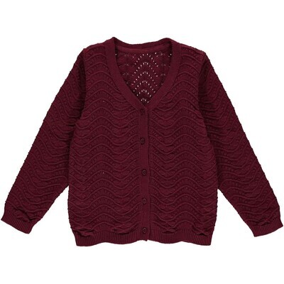 Musli Girls Knit Cardigan Fig 5400