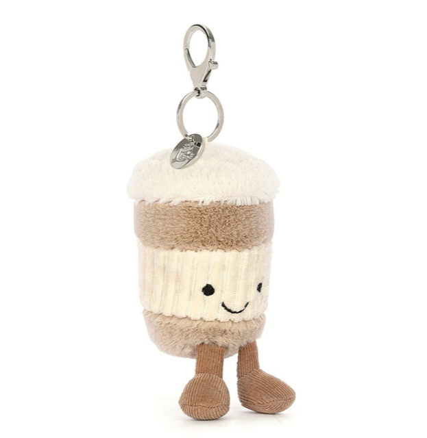 Jellycat Amuseable Coffee To Go Bag Charm