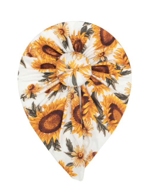 Angel Dear Fall Sunflower Headwrap (Yellow 0-6M