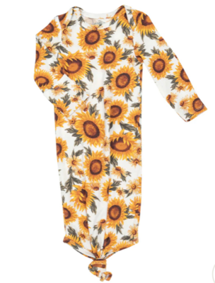 Angel Dear Knotted Gown Fall Sunflower  0-3M