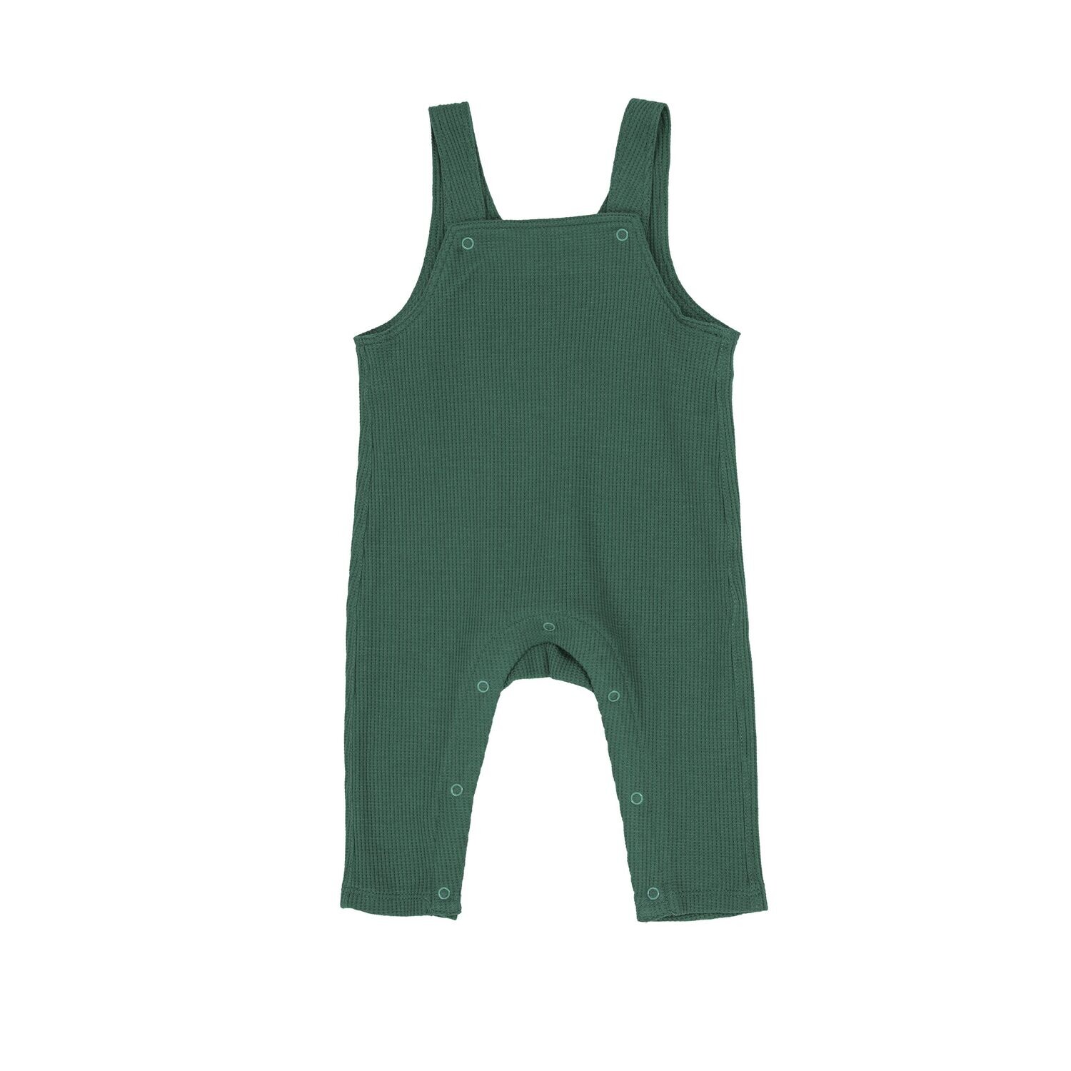 Angel Dear Smoke Pine Waffle Overalls Green*