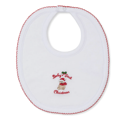 Kissy Baby&#39;s First Christmas&quot; Bib 237O