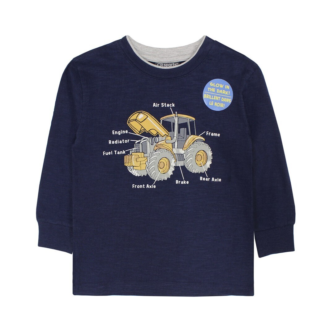 Parts Of The Tractor Glow In The Dark L/S Tee*