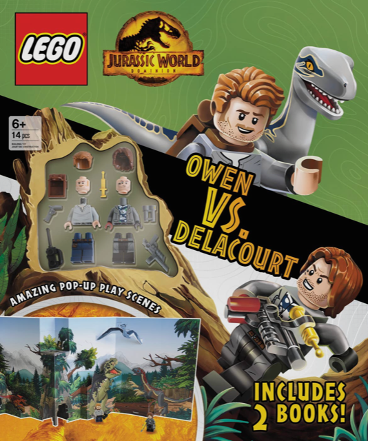 Lego Jurassic World Owen VS Delacourt 