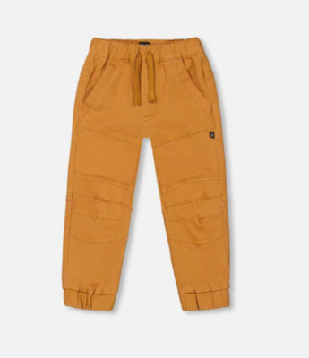 Deux Par Deux Boys Caramel Stretch Joggers B21*