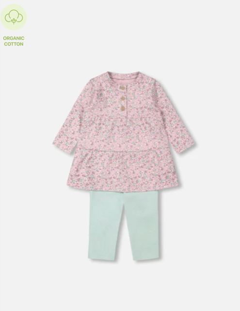 Deux Par Deux Baby Girls Little Flowers Set A11*