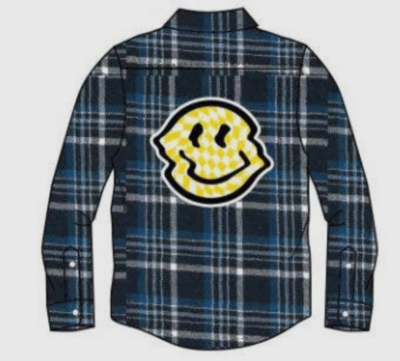 Mish Boys L/S Flannel Shirt - Smile