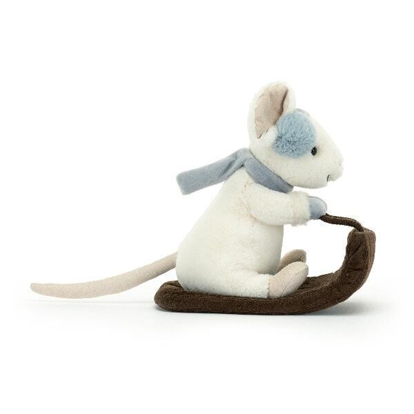 Jellycat Merry Mouse Sleighing 