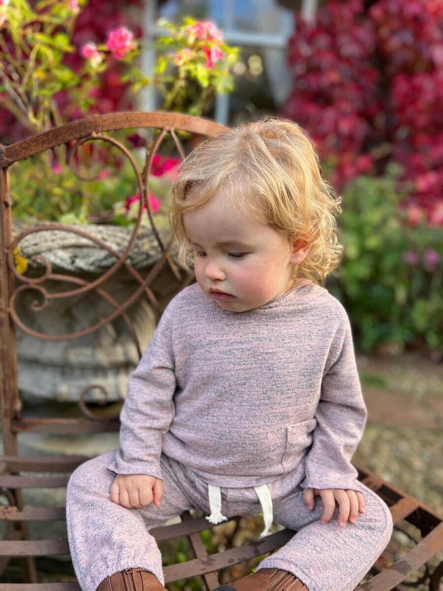 Ettie &amp; H Girls Pink Demelza Top &amp; Pant 33B