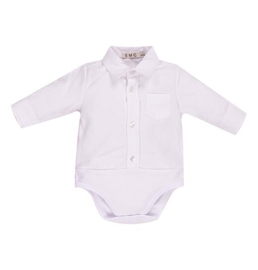 EMC Baby Boys Oxford Bodysuit 101*