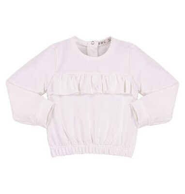 EMC Girls Modal White Sweatshirt 1943*