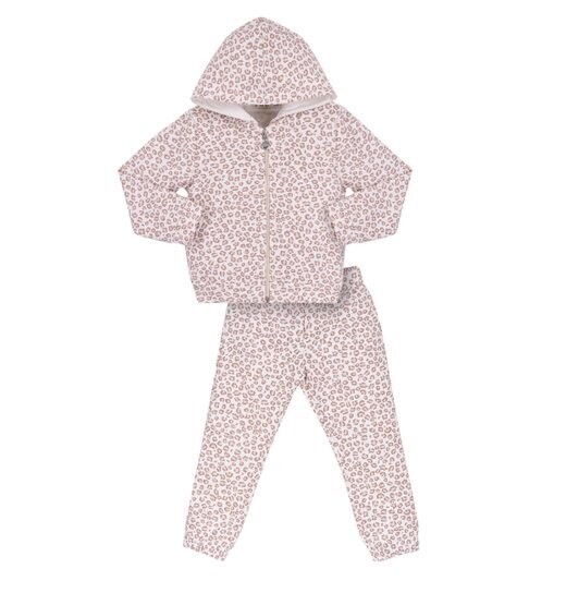 EMC  Girls Printed Stretch Fleece Set 352*