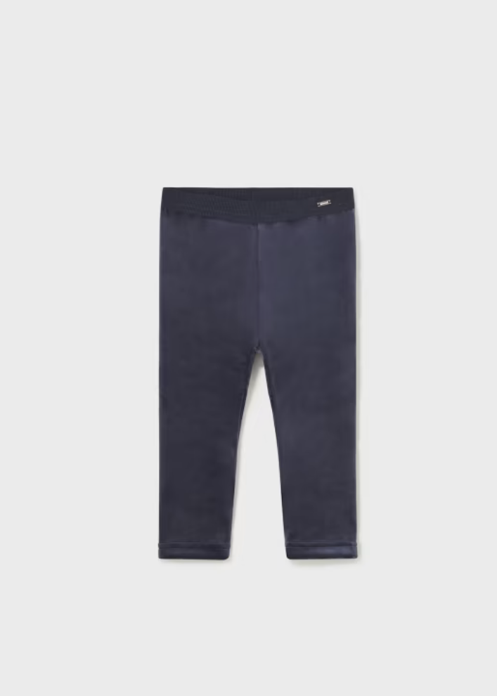 Mayoral Baby Girl Navy Basic Velvet Leggings 727*