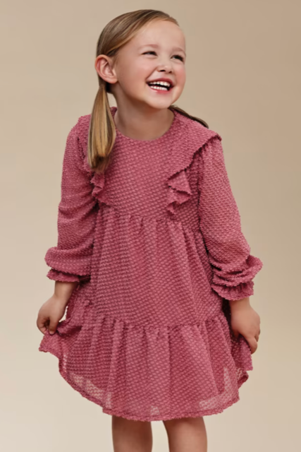 Mayoral Girls Orchid Plumenti Dress 4927*