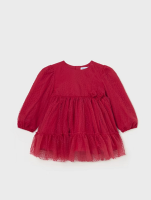 Mayoral Baby Girl Red Dress 2971*