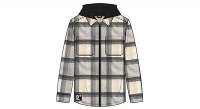 Losan Boys Grey Check Zipp Jacket 23002*