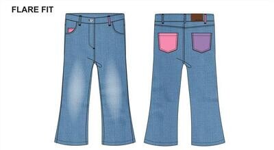 Losan Girls Denim Jeans 23015*