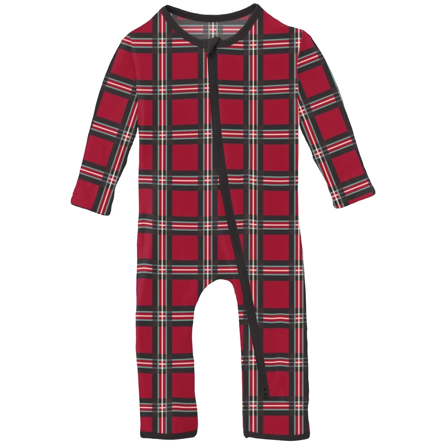 Kickee Coverall Classic Holiday Plaid