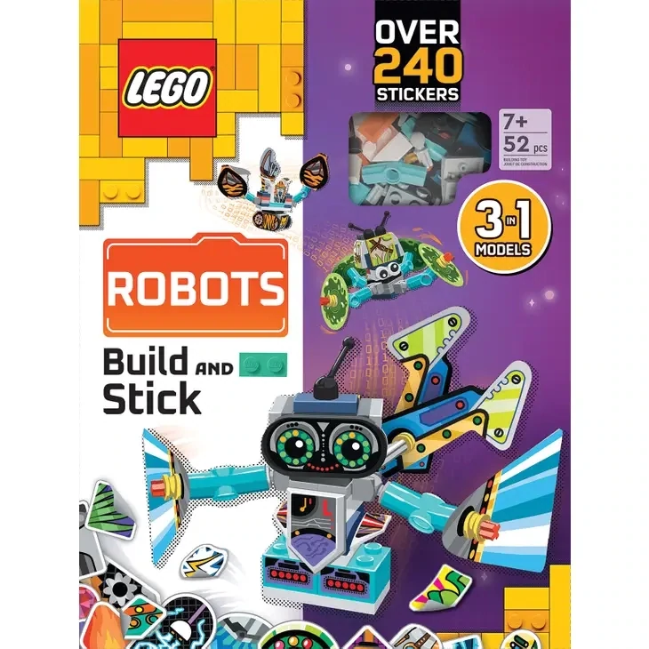 LEGO Robots Build and Stick