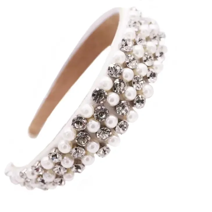 Mavi Bandz Pearl Pizzaz Rhinestone Headband