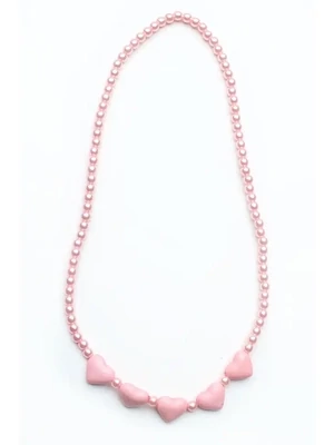Sparkle Sisters Heart Necklace - Pink*