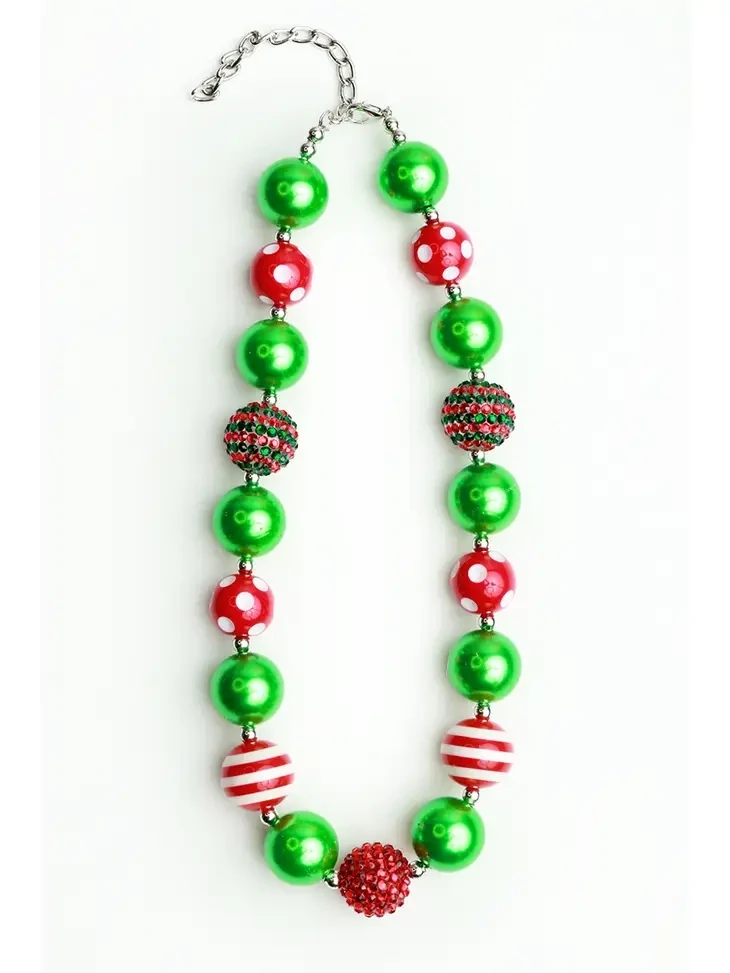 Sparkle Sisters Chunky Holiday Necklace*