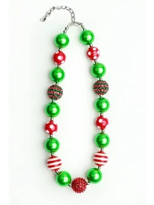 Sparkle Sisters Chunky Holiday Necklace*
