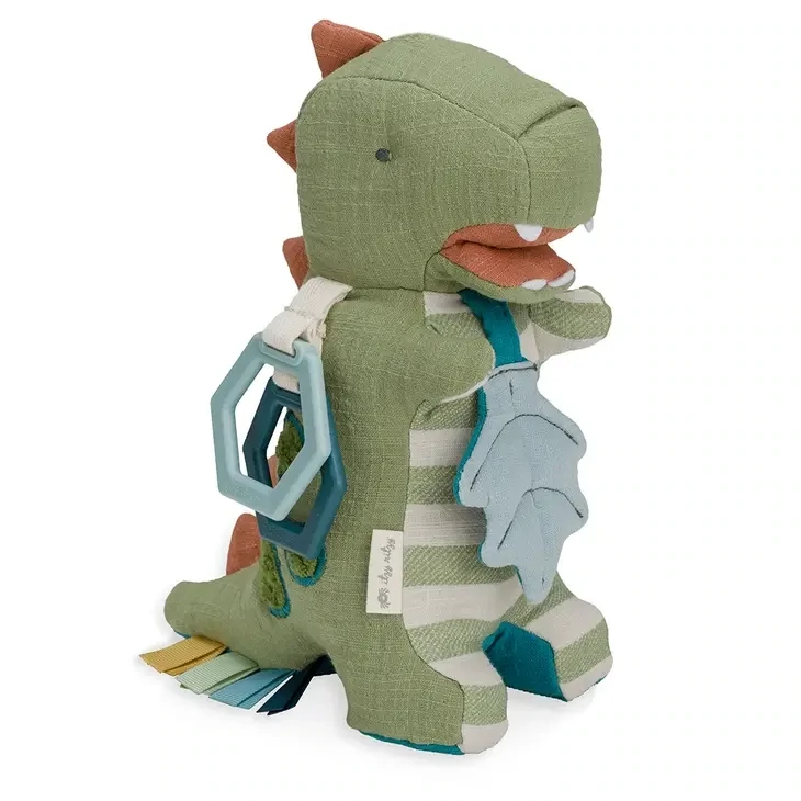 Itzy Ritzy Activity Plush & Teether Toy - Dino*