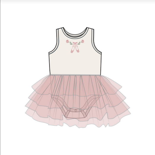 Angel Dear Baby Girls Sugar Swizzle Bodysuit Tutu